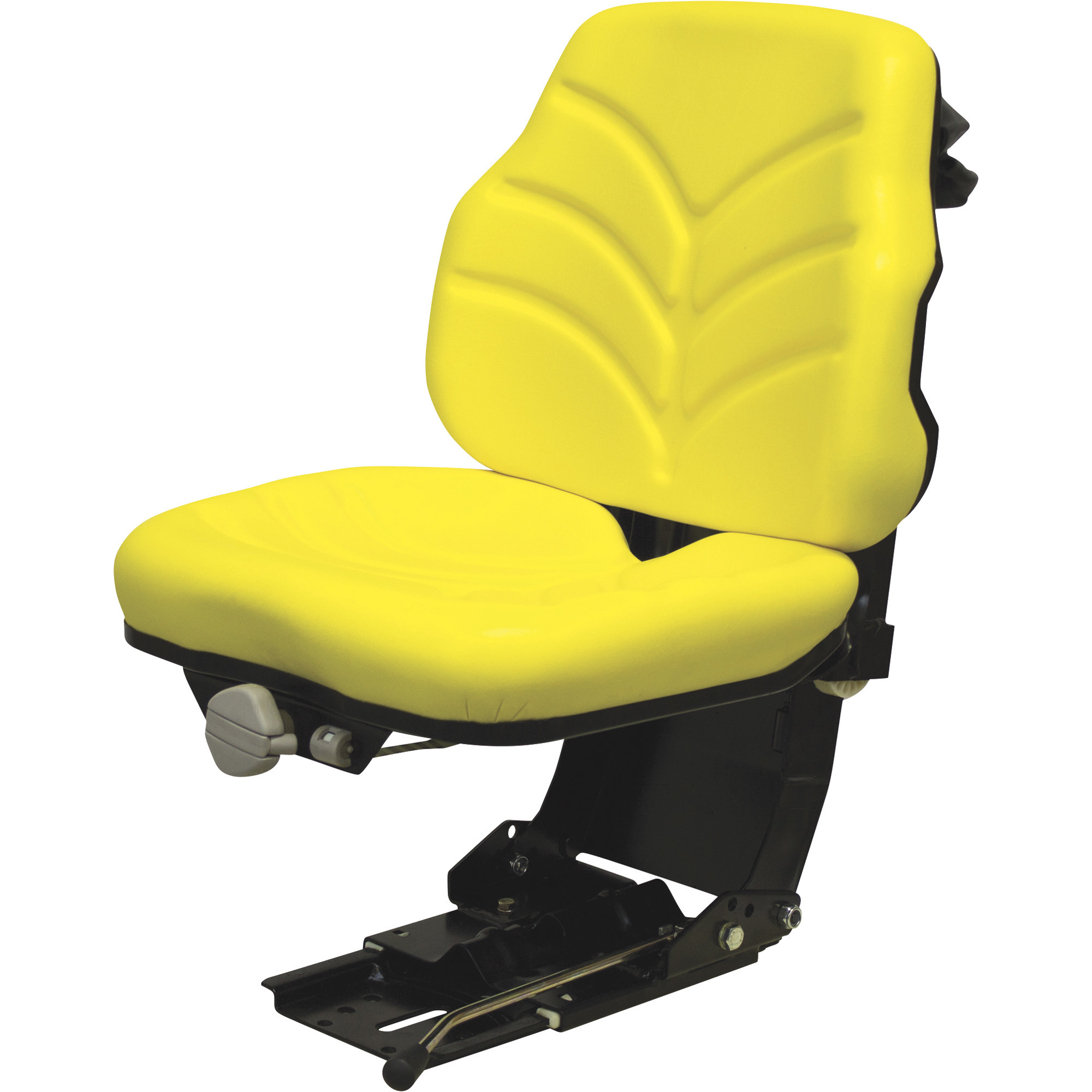 Black Talon LowProfile Suspension Seat with Arm Rests, Black, Model